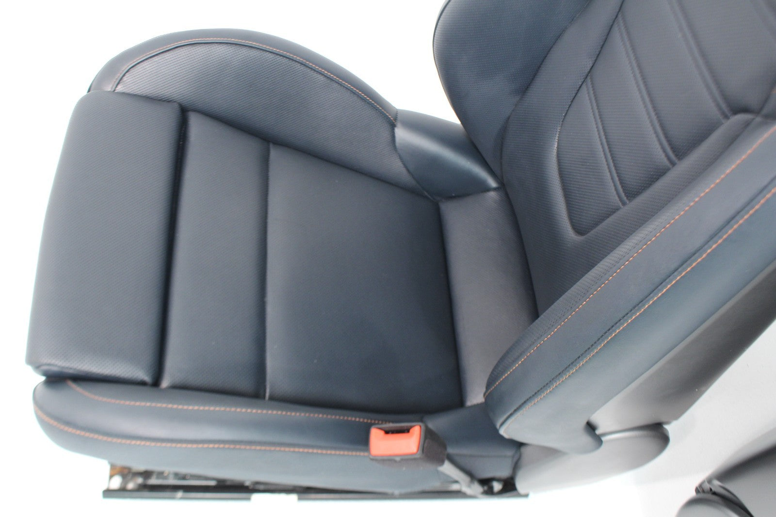 2020 2024 Porsche 911 992 Sport Seats 18-Way Graphite Blue Leather Cognac Stitch