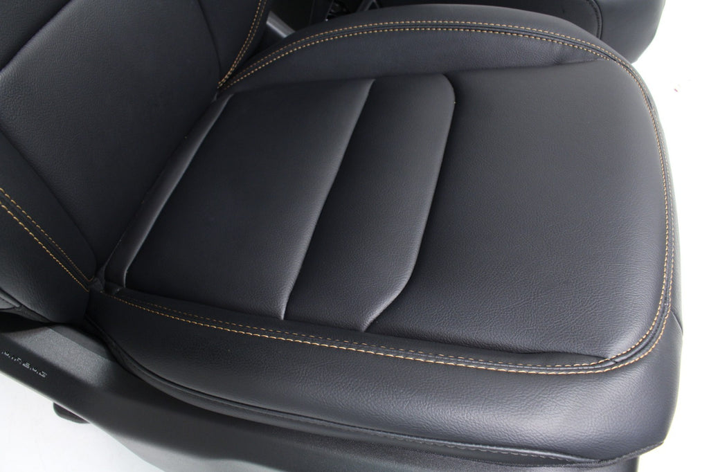 18-25 Jeep JT Gladiator JL Wrangler Seats Sahara Black Heated Leather ZERO MILES