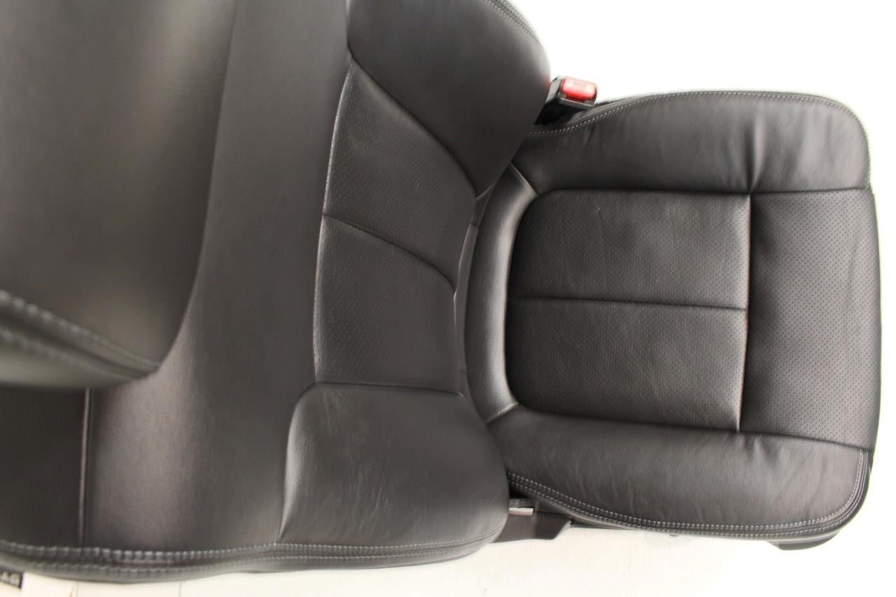 2009 - 2014 Ford F150 Front Seats, Lariat Black Leather, Heated Cooled OEM