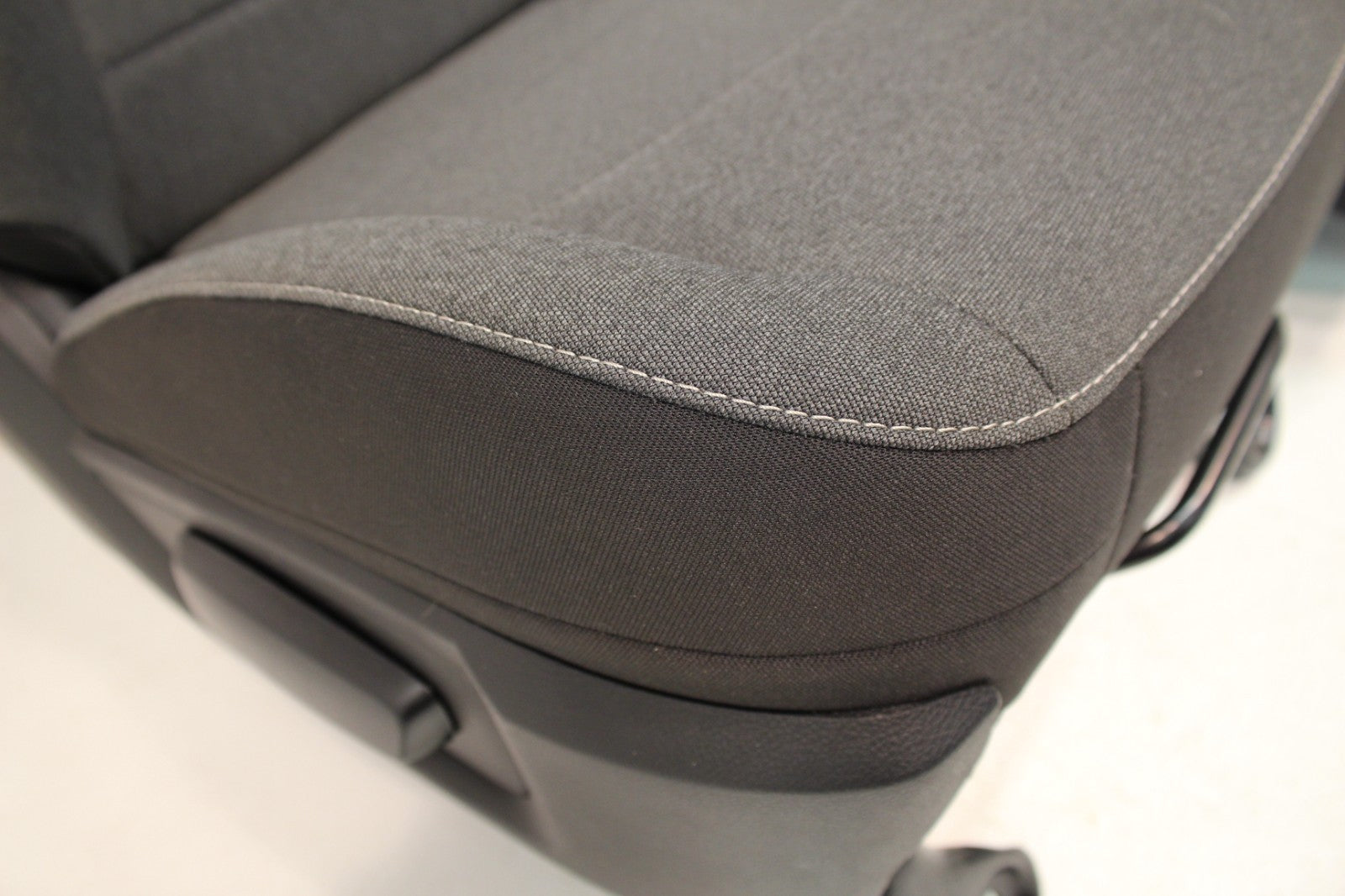 2019-2024 Ram Classic Front Seats, Diesel Gray Black Cloth, Manual w/ Jump Seat