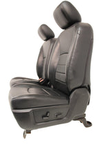 2002 - 2018 Dodge Ram Seats Set, Crew Cab Roadwire Black Leather w/ Power Driver