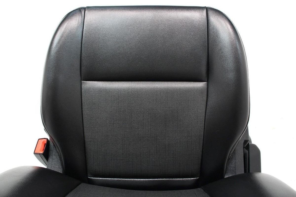 2015 - 2026 Ford Transit Seats, Black Charcoal Vinyl, Manual w/ Armrest OEM