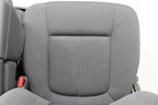 2009 - 2014 Ford F150 Front Seats w/ Jump Seat, XLT Gray Cloth w/ Power Driver