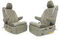 2011-2020 Toyota Sienna Second Row Recliner Seats, Bisque Beige Leather w/ Belts