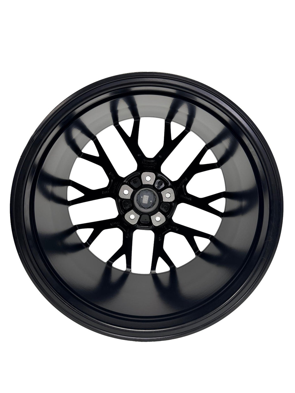 Porsche 911 992 RS Spyder Design 20"/21" Staggered Wheel Set Black w/ TPMS Lugs