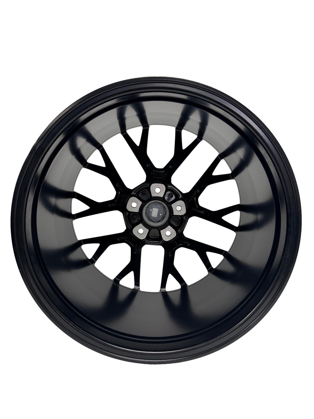 Porsche 911 992 RS Spyder Design 20"/21" Staggered Wheel Set Black w/ TPMS Lugs