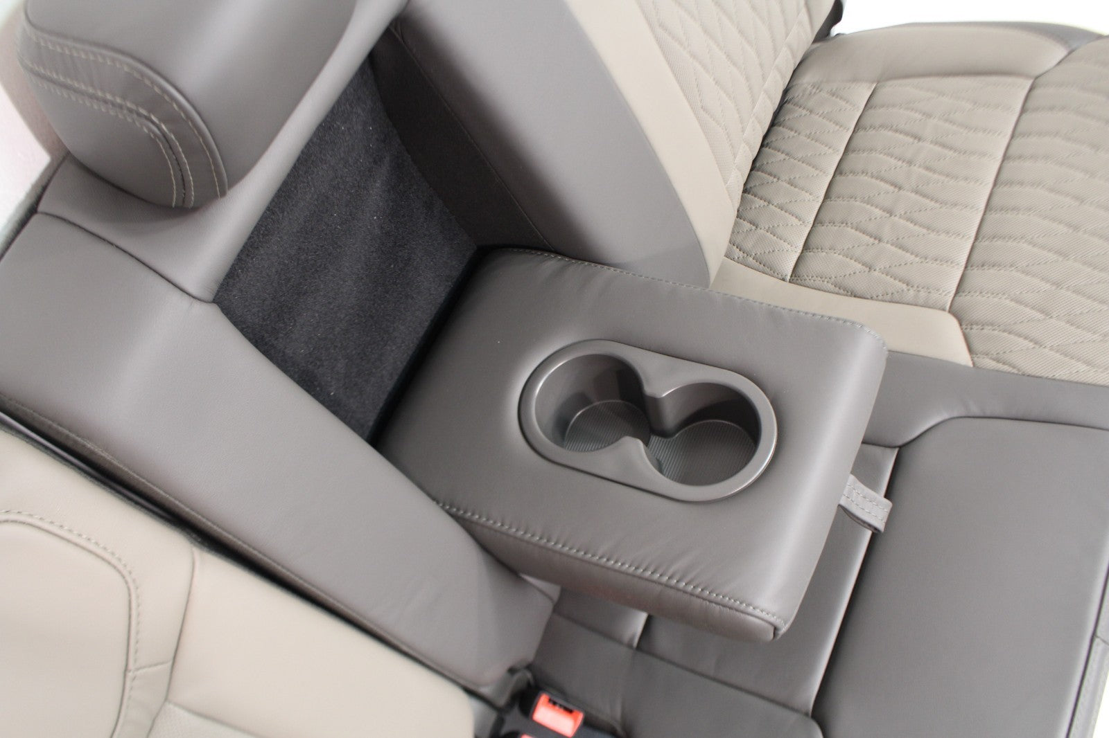 2021 - 2026 F150 & Super Duty Platinum Plus Rear Seat, Smoked Truffle Leather