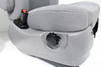 Ford Econoline Seats, Gray Cloth w/ Power Driver Seat, Power Lumbar, E150 - E550