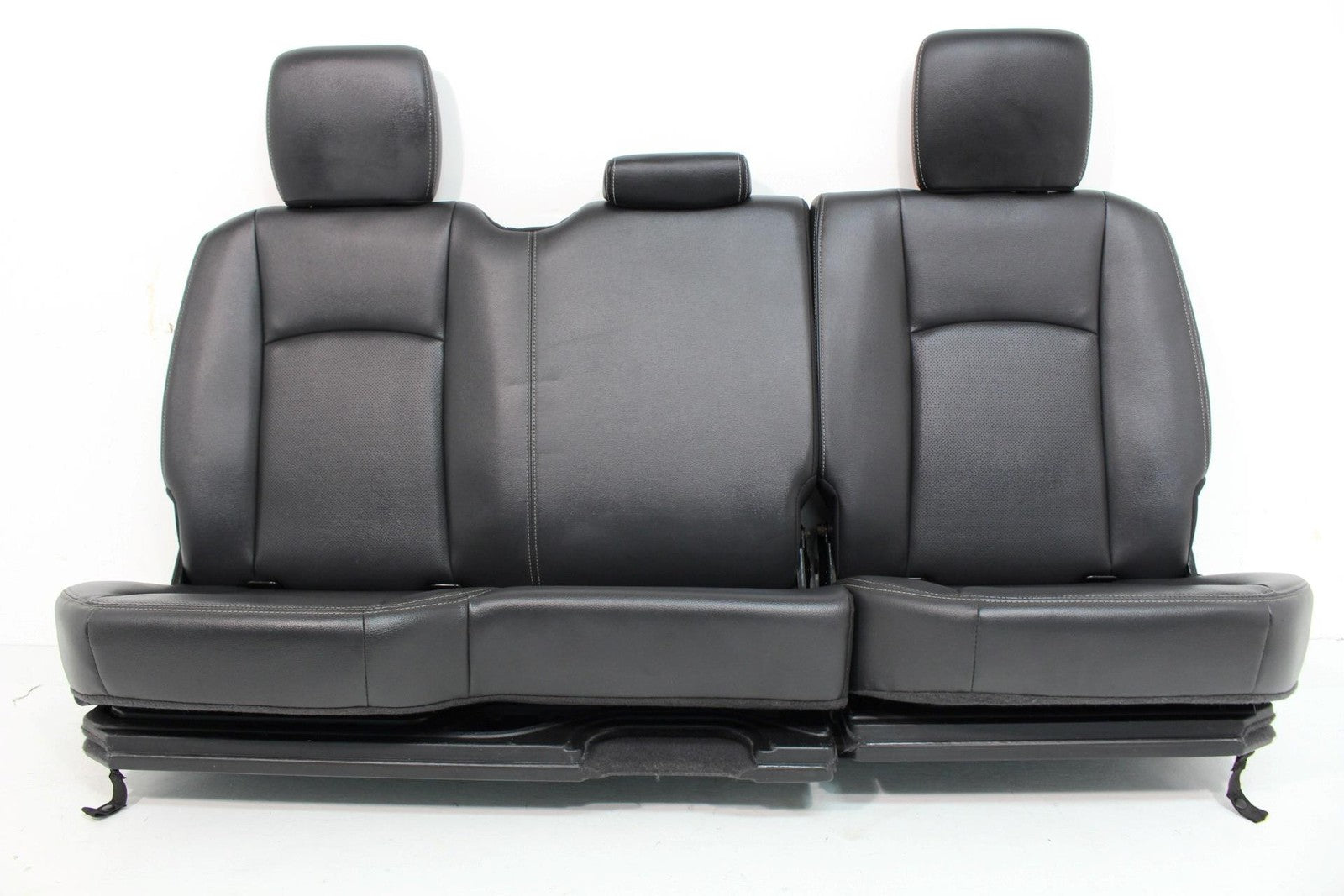 09-18 Dodge Ram 1500 2500 Quad Cab Seats Heated Ventilated Leather Set Black