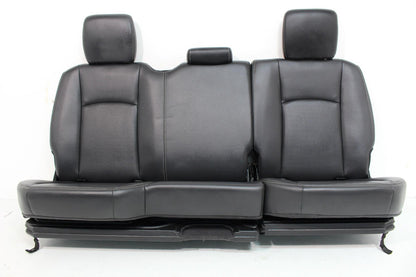 09-18 Dodge Ram 1500 2500 Quad Cab Seats Heated Ventilated Leather Set Black