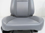 2015 - 2026 Ford Transit Front Seats, Pewter Gray Vinyl, Manual w/  Armrest