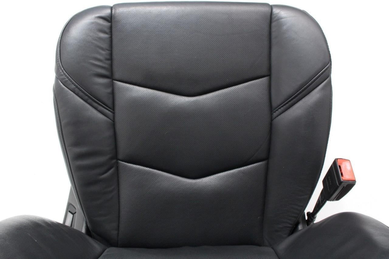 2015-2020 Cadillac Escalade Front Seats, Jet Black Luxury Leather Heated Cooled