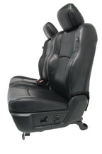 2002 - 2018 Ram Front Seats, Laramie Black Leather Heated Cooled w/ Memory