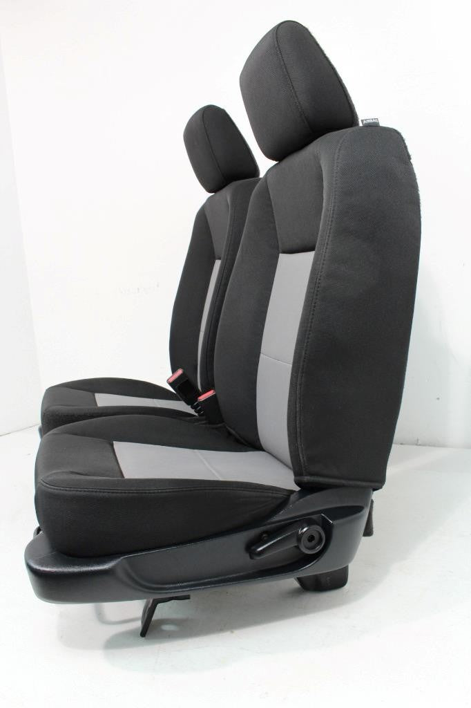 Ford Ranger Extended Cab Front BUCKET Black Grey Cloth Seats 1998 - 2011