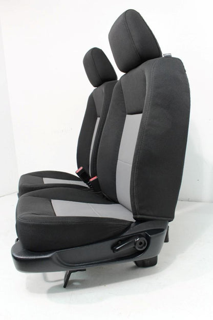 Ford Ranger Extended Cab Front BUCKET Black Grey Cloth Seats 1998 - 2011