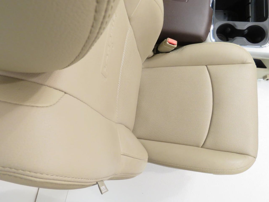 2013 - 2018 Dodge Ram Seats & Console, Tan Leather Laramie Heated Cooled