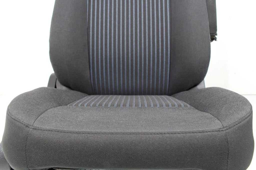 2015 - 2026 Ford Transit Front Seats, Charcoal Cloth w/ Heated Power Driver Seat