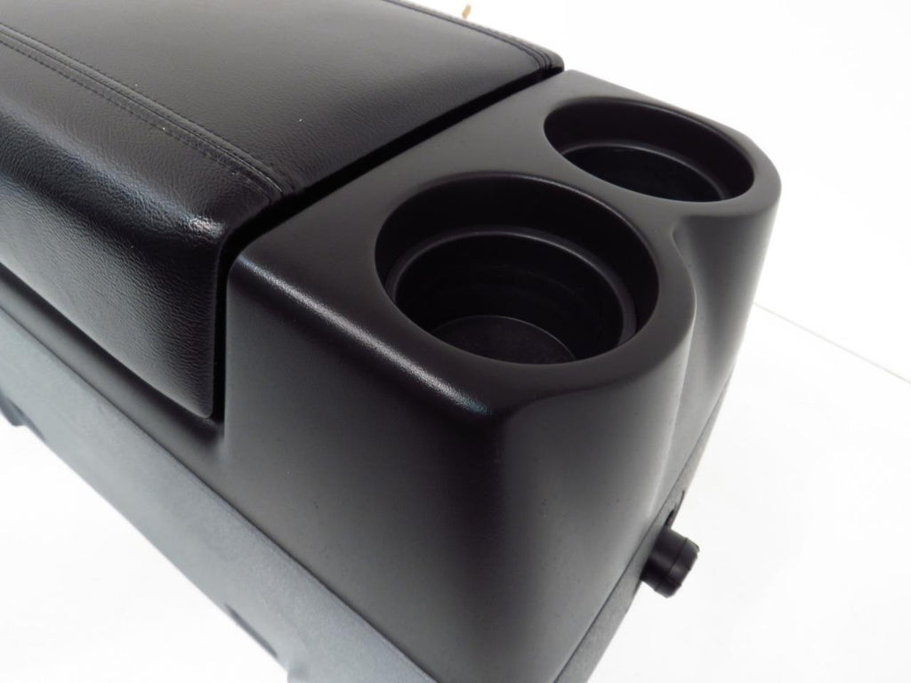 2009 - 2014 Ford F150 Center Console w/ Leather Armrest Storage & Cupholders