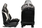 2015 - 2025 Mustang Shelby GT500 Recaro Front Seats Suede S550 S650 OEM Leather