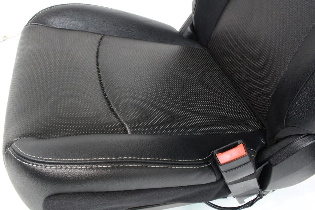 2002 - 2018 Ram Front Seats, Laramie Black Leather Heated Cooled w/ Memory
