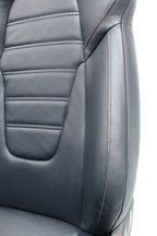 2020 2024 Porsche 911 992 Sport Seats 18-Way Graphite Blue Leather Cognac Stitch