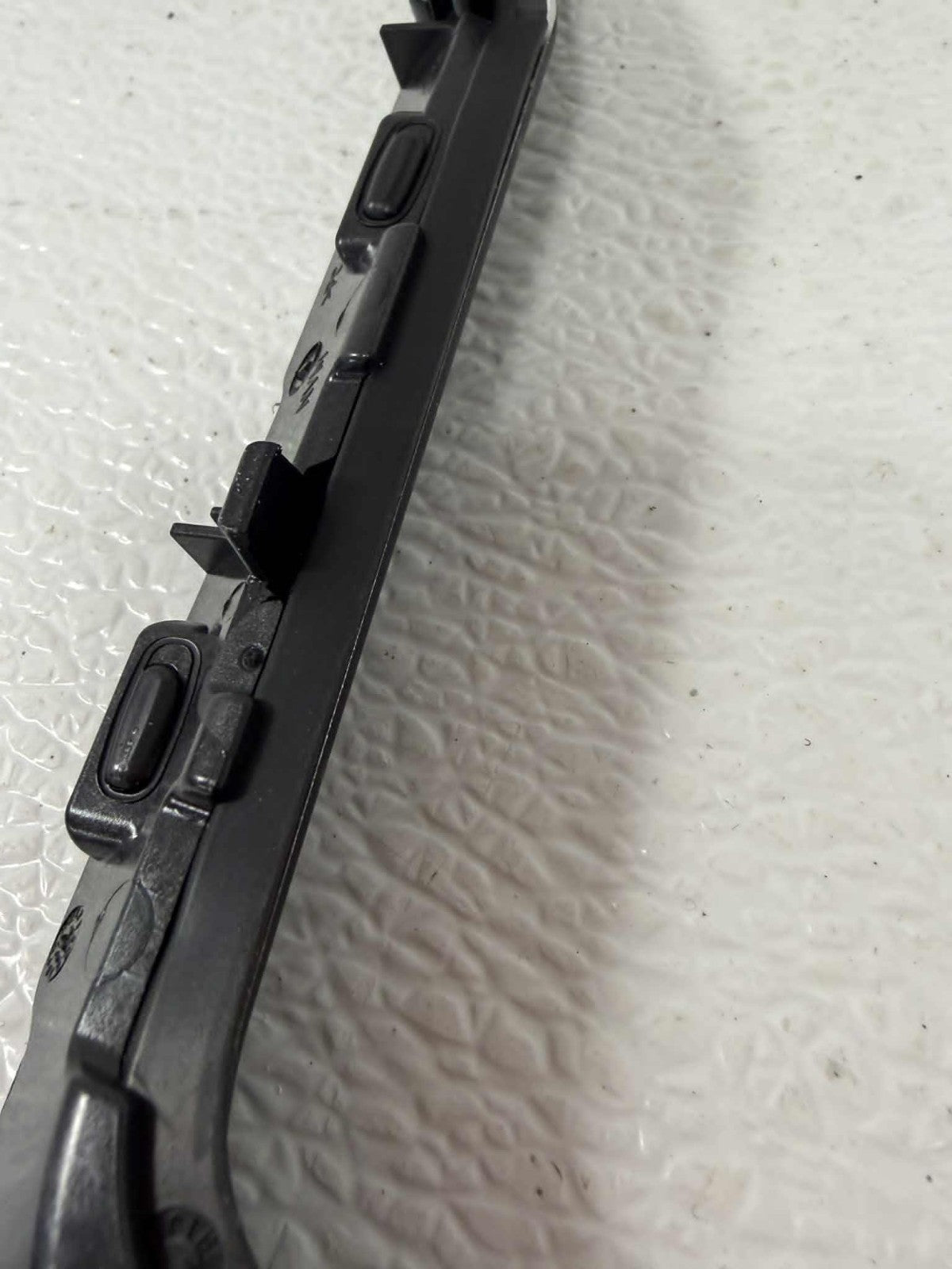 2020-2025 Porsche 911 992 Console Horseshoe Trim Black Aluminum 992853300POR2