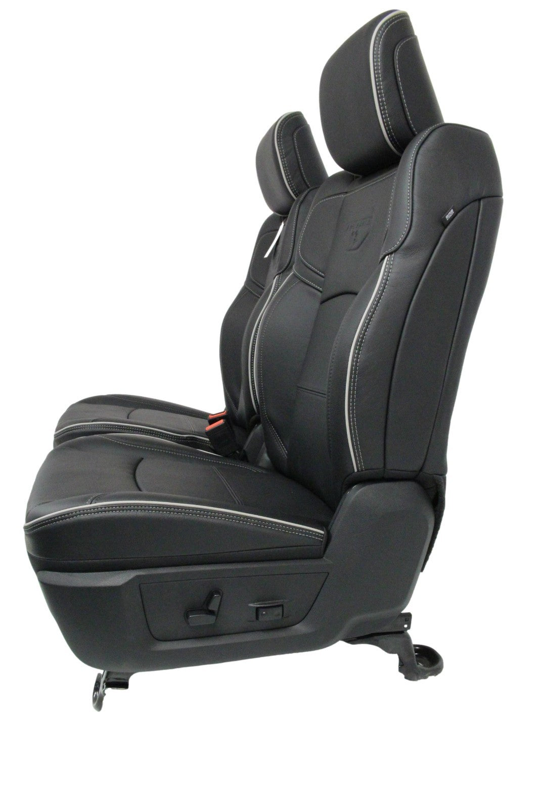 2019 - 2026 Ram 2500 3500 HD Seats Set, Rebel Black Leather Crew Cab Heat Cool