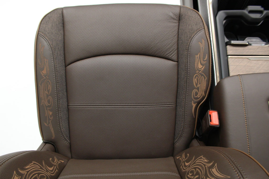 2019 - 2026 RAM HD Longhorn Complete Interior, Seats Panels +More, Bison Brown