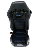 2015 - 2026 Ford Mustang Dark Horse RECARO Seats, Dinamica Black Suede & Indigo