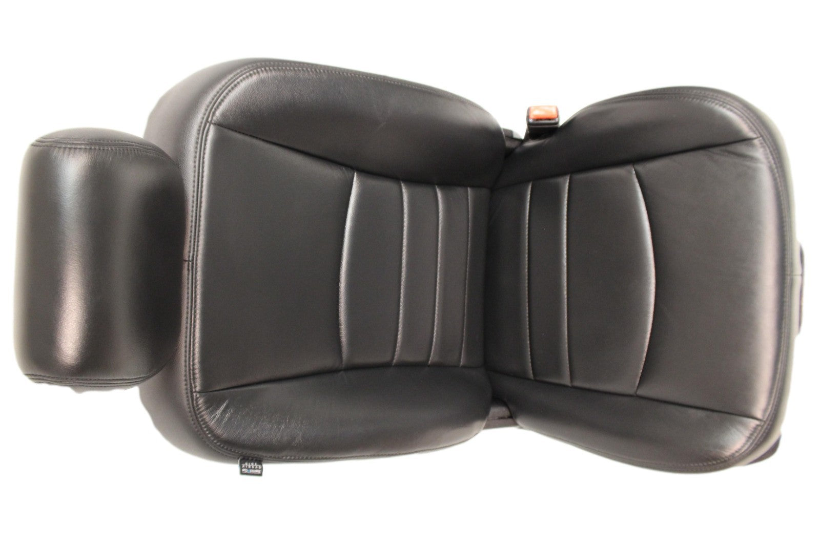 2002 - 2018 Dodge Ram Seats Set, Crew Cab Roadwire Black Leather w/ Power Driver