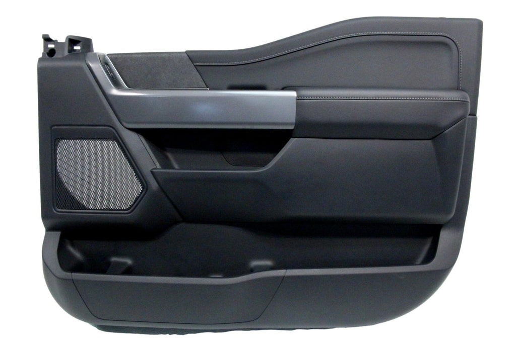 2021 - 2026 Ford F150 Front Door Panels, STX XLT Sport Black Geometric OEM