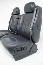 99 - 2006 Silverado Sierra Tahoe Yukon Heated Power Leather Seats Graphite Gray