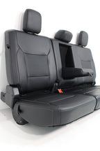 2023+ Ford Super Duty Seats Set, Crew Lariat Sport Black Leather Brown NEW