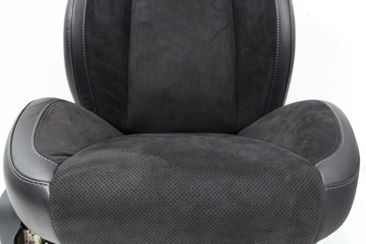 11-23 Dodge Charger SRT Seats, Scat Pack Black Alcantara Leather w/ Heat Cool