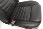 Ford Mustang Seats Front GT Black Leather Powered Seat Set 2005 2006 2007 2008