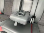 2019-2018 Ram Rear Seats, Crew Cab Rebel Black Red Leather Tread 60/40 w/Armrest