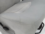 Ford Econoline Front Bucket Seats, Gray Cloth w/ Folding Armrests, Fits 1997+