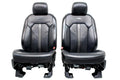 2015 - 2022 Ford F150 Super Duty Platinum Front Seats, Black Leather Heat & Cool
