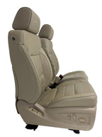2015 - 2016 GMC Yukon Denali Front Seats, Shale Leather Heated Cooled, Fits OBS