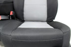 1998 - 2009 Ford Ranger Seats, Regular Cab 60-40 Split Bench, Black Gray Cloth