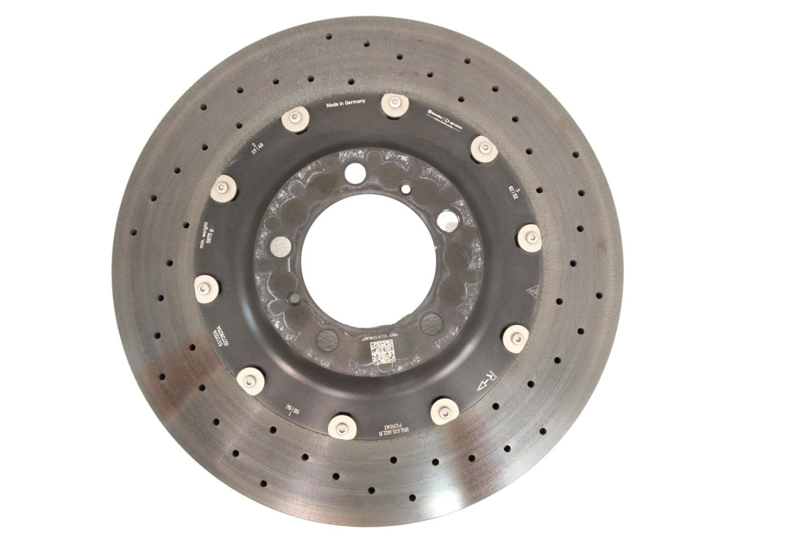 2020-2026 Porsche 911 GT3 RS 992 PCCB Ceramic Brake Disc & Yellow Caliper Set