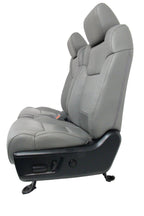 2014 - 2021 Toyota Tundra Seats Set Crewmax, OEM Gray Leather Heated Limited