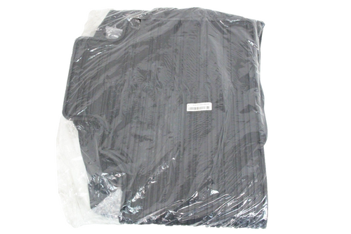 2021-2025 Ford F-150 SuperCrew Black Vinyl Floor Mat Set ML3Z-1613086-RA