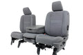 2002 - 2009 Dodge Ram Split Bench Seat, Slate Gray Cloth w/ Power Driver, Lumbar