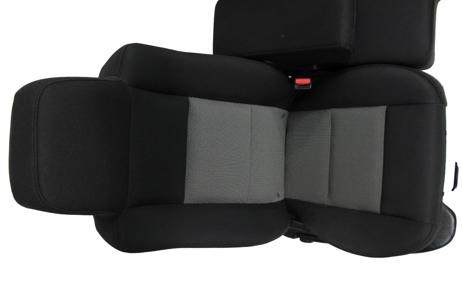 1998 - 2009 Ford Ranger Seats, 60-40 Split Bench, Black Gray Cloth, Extended Cab
