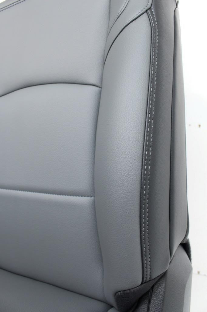 2019 - 2024 Ram HD Front Bench Seat, Diesel Gray Vinyl Manual w Center Jump Seat