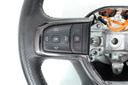 2019 - 2025 Ram 1500 Heated Leather Steering Wheel Black OEM Genuine 7FF113X7AB