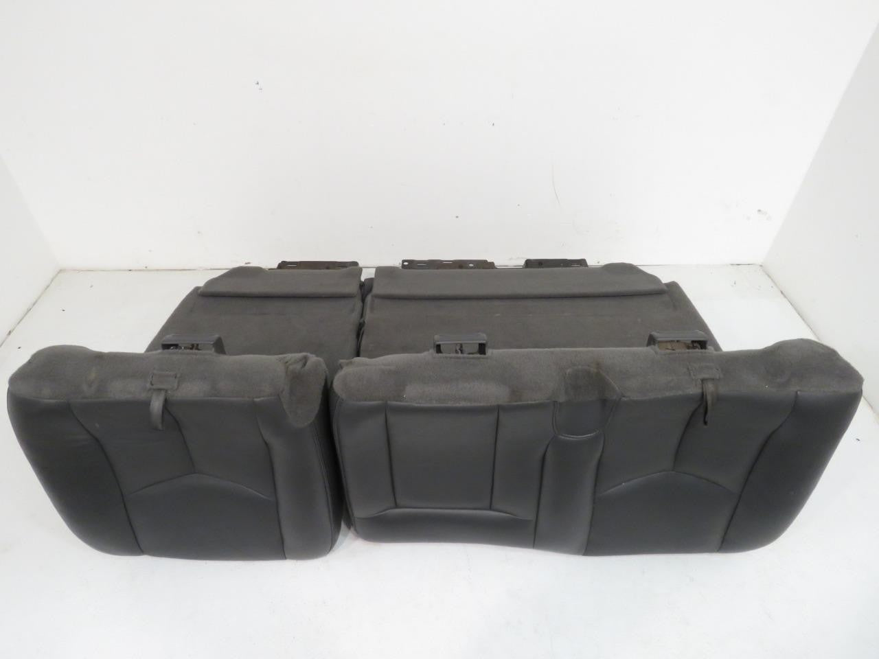2003 - 2007 Sierra Silverado HD Seats, Dark Pewter Leather, Full Set Crew Cab