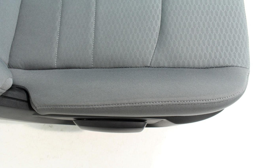 2009 - 2018 Dodge Ram 1500 2500 3500 Grey Cloth Bucket Seats Jump Seat Console