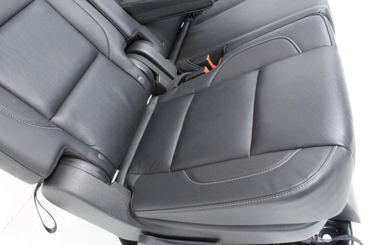 2015-2020 Yukon XL Suburban 2nd Row Bench Seat LTZ Black Leather Heat Perf Power